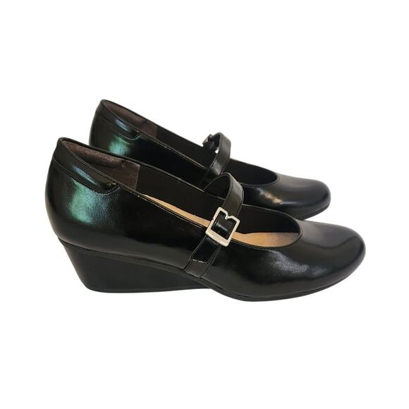 New Dr. Scholl's Women's Be Ready Mary Jane Wedge Heel Black 8.5 - Picture 2 of 8